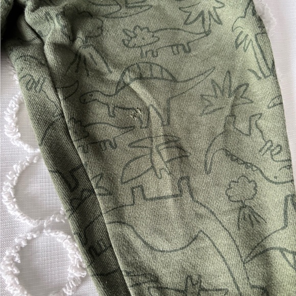 Carter's Green Dinosaur Hoodie Set - Picture 7 of 9
